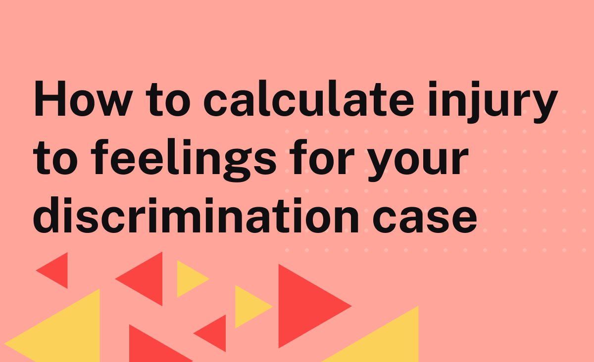 Video How to calculate injury to feelings for your discrimination case Webinar